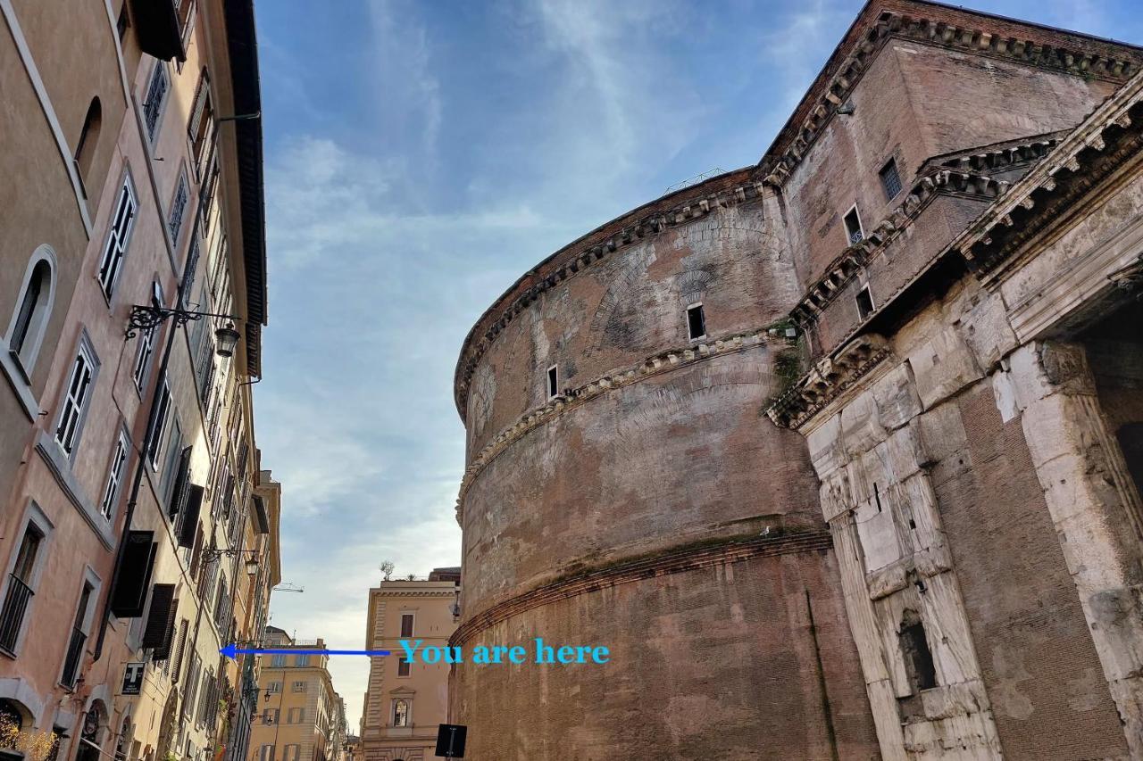 Pantheon View Experience Rome Apartment Exterior foto